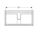 Geberit 500509011 Xeno2 Unterschrank f. WT, 2 Schubl.