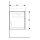 Geberit 500509011 Xeno2 Unterschrank f. WT, 2 Schubl.