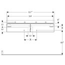 Geberit 500517001 Xeno2 Unterschrank f. WT m. B:120cm