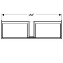 Geberit 500346011 Xeno2 Unterschrank f. WT aus VARICOR