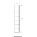 Geberit 500503001 Xeno2 Hochschrank mit einer T&uuml;r und