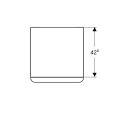 Geberit 500357JR1 Smyle Square Seitenschrank