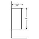 Geberit 500360001 Smyle Square Seitenschrank