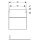 Geberit 500504001 Xeno2 Seitenschrank mit 2 Schubladen