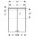 Geberit 500257001 Option Basic Spiegelschrank