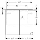 Geberit 500206001 Option Plus Spiegelschrank