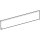Geberit 243768TG1 R&uuml;ckwand Abdeckung f&uuml;r Wandablage
