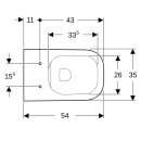 Geberit 500378011 Renova Plan Wand-WC Tiefsp&uuml;ler