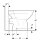 Geberit 500480012 Renova Stand-WC Tiefsp&uuml;ler, Abg.horiz