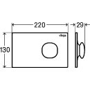 VIEGA 773458 WC Bet&auml;tigungsplatte VfM 202