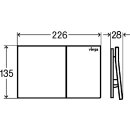VIEGA 773571 WC Bet&auml;tigungsplatte VfM 200