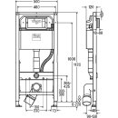 VIEGA 771997 WC Element Prevista Dry 8521 mit