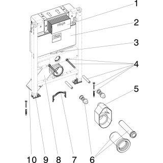 VIEGA 772017 WC Element Prevista Dry