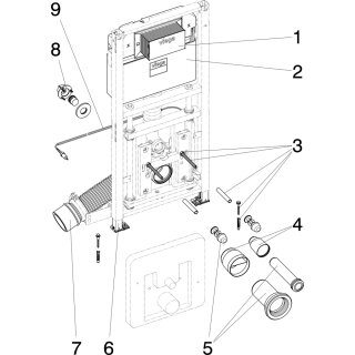 VIEGA 772024 WC Element Prevista Dry