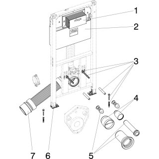 VIEGA 772031 WC Element Prevista Dry
