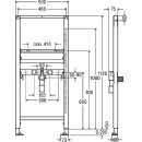 VIEGA 776183 Waschtisch-Element Prevista Dry