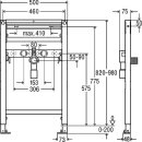 VIEGA 776190 Waschtisch-Element Prevista Dry