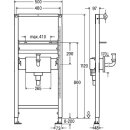 VIEGA 776206 Waschtisch-Element Prevista Dry