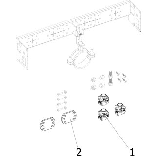 VIEGA 776329 Armaturenträger Prevista Dry Plus