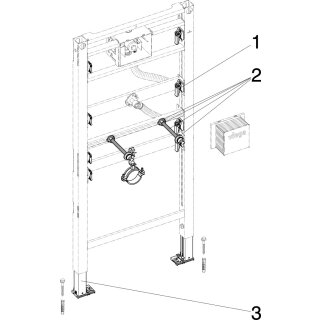 VIEGA 776411 Urinal Element Prevista Dry
