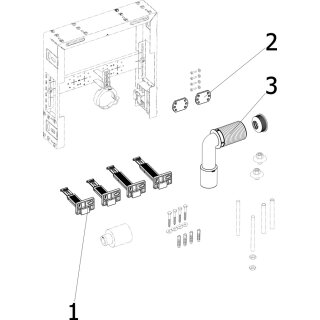 VIEGA 776596 Waschtisch Block Prevista Pure