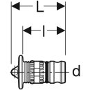 Geberit 622000005  Mepla Rohr-Endstopfen d20