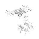 Geberit 632856001 Support de connexion 90Gr pr&eacute;-assembl&eacute;