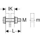 Geberit 91069  Schraubenset f&uuml;r Flanschverbindung