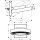 HANSGROHE 26226000 Kopfbrause Rainfinity 250 1jet