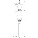 HANSGROHE 27389670 Deckenanschluss S DN15 300mm