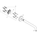 HANSGROHE 27413670 Brausearm DN15 389mm Ausladung