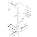 HANSGROHE 27633140 Showerpipe Raindance Select S 240