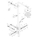 HANSGROHE 27633700 Showerpipe Raindance Select S 240