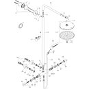 HANSGROHE 27633990 Showerpipe Raindance Select S 240