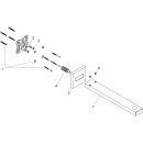 HANSGROHE 27694340 Brausearm Square 389 mm BBC