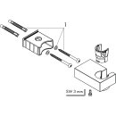 HANSGROHE 28387140 Wandhalter Porter E f&uuml;r Handbrausen