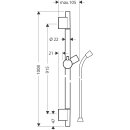 HANSGROHE 28631140 Brausenstange UnicaS Puro 900mm BBR