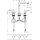 HANSGROHE 32515700 3-Loch Waschtischarmatur 160 Metropol