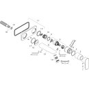 HANSGROHE 71734990 2-Loch Waschtischmischer Unterputz