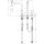 HANSGROHE 73819000 2-Loch SPTM 200 Metris Select M71