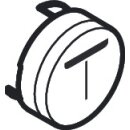 HANSGROHE 93576700 Druckknopf Symbol Mono mattweiss