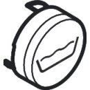 HANSGROHE 93577670 Druckknopf Symbol Wanne mattschwarz