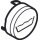 HANSGROHE 93577700 Druckknopf Symbol Wanne mattweiss