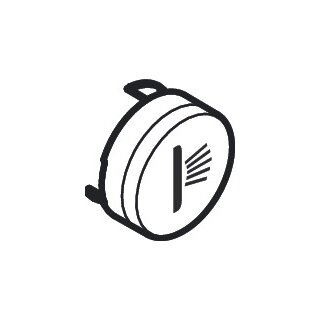 HANSGROHE 93578700 Druckknopf Symbol Seitenbrause