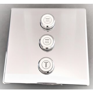 GROHE 29127DL0 3-fach UP-Ventil Grohtherm Smart Control 29127 eckig FMS warm sunset geb.