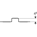 Geberit 650733002 Montageplatte abgesetzt