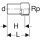 Geberit 63558  Mapress Kupfer &Uuml;bergang mit IG
