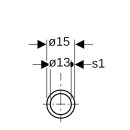 Geberit 39042 Mapress Edelstahl Systemrohr CrMoTi