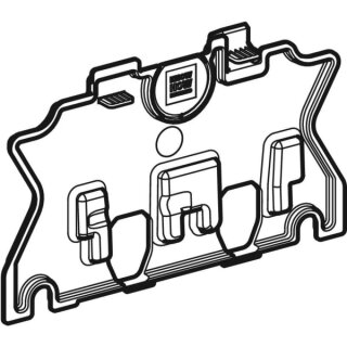 Geberit 242583001 Schutzplatte für Sigma60 BetPl.