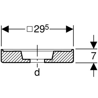 Geberit 240296001 Schwitzwasserdämmung